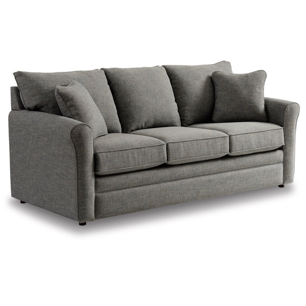 LaZBoy Leah 82'' Round Arm Sofa Bed with Reversible Cushions